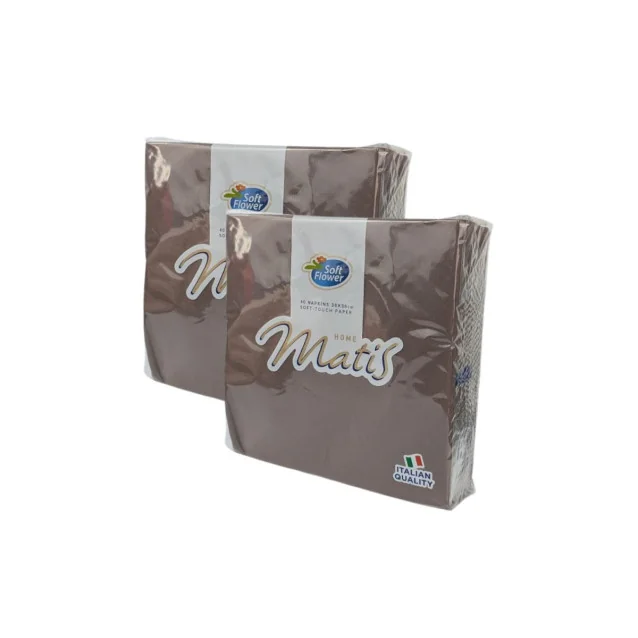 Papirnate serviete, rjave Almima Embal