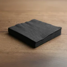 Papirnate serviete, črne barve, manjše Almima Embal