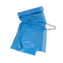 Vrečke za smeti v roli 40 l - PE/HD, modre z vrvico 15/1