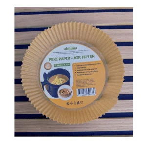 Peki papir za cvrtnik na vroči zrak - AIR FRYER (Ø 16cm x 4,5cm, 50 kos)