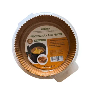 Peki papir za cvrtnik na vroči zrak - AIR FRYER (Ø 20cm x 4,5cm, 50 kos)