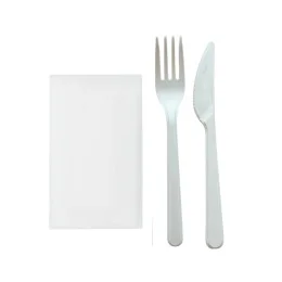 CPLA set vilica + nož + servieta