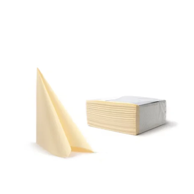 Serviete AIRLAID, šampanj barve