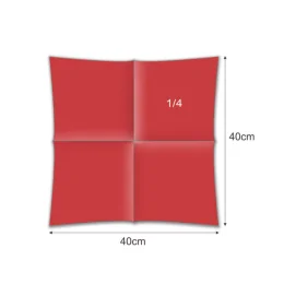 Serviete AIRLAID, rdeče barve, 40 x 40 cm