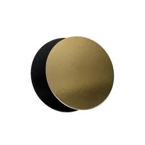 Kartonski obojestranski podstavek okrogel, 28 cm