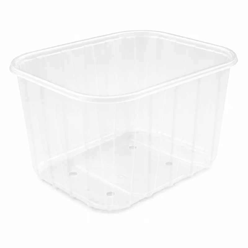 Plastična posodica z luknjicami 170 x 135 x 95 mm, 1000 g