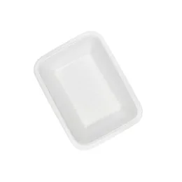 Stiropor pladenj EPS bel, 180 X 135 X 40 mm