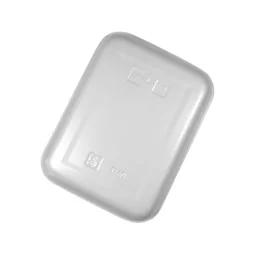 Stiropor pladenj EPS bel, 340 X 260 X 55 mm