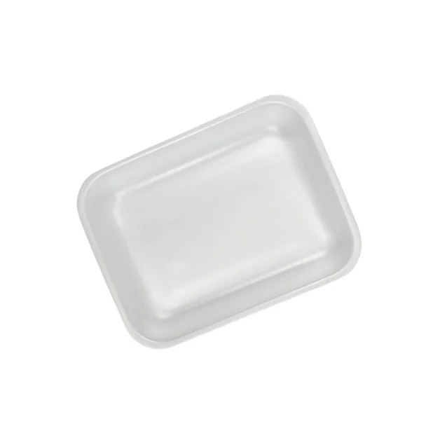 Stiropor pladenj EPS bel, 340 X 260 X 55 mm