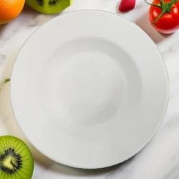 Bio okrogel globok krožnik, fi 23 cm