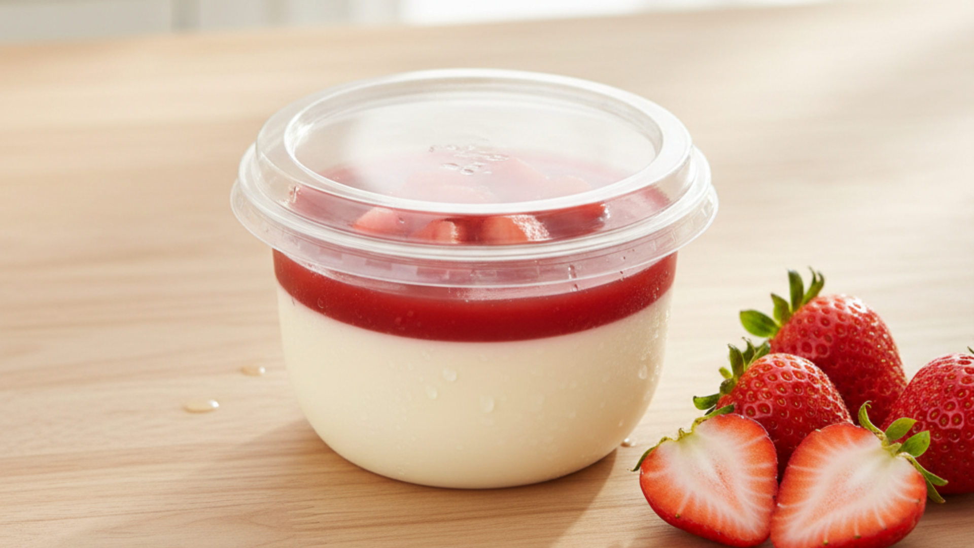 Jagodna Panna Cotta recept - Almima Embal d.o.o.